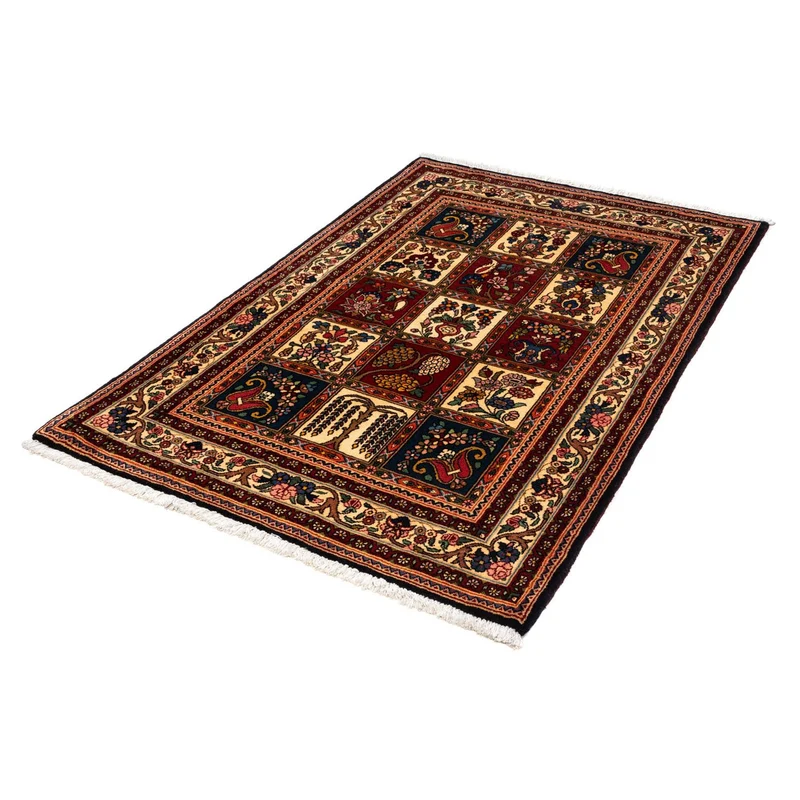 Bachtiar Teppich 103x150cm - Perserteppich - dunkelblau