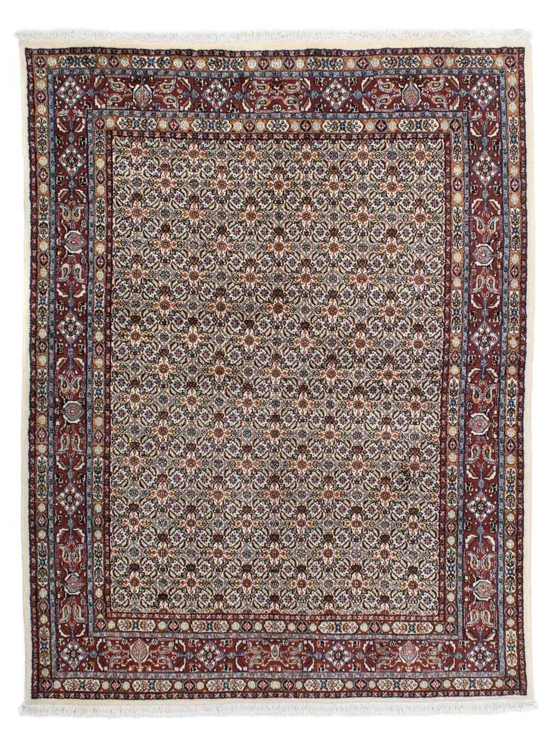 Moud Teppich 147x200cm - Perserteppich - beige