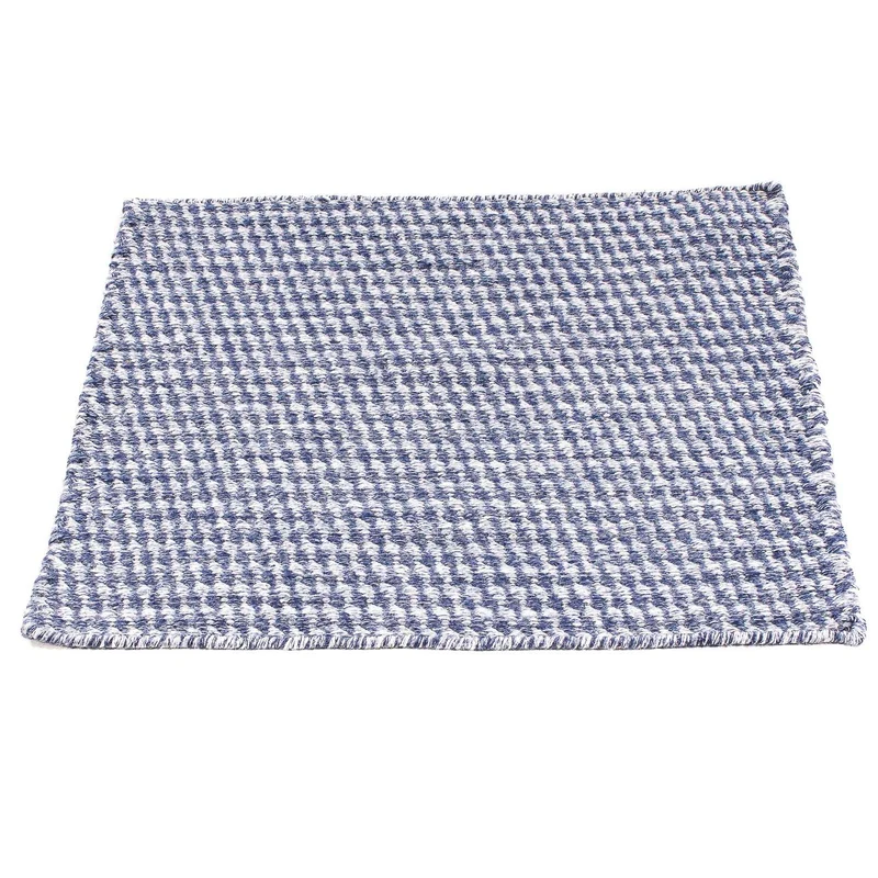 Kelim Modern Teppich 62x63cm - dunkelblau