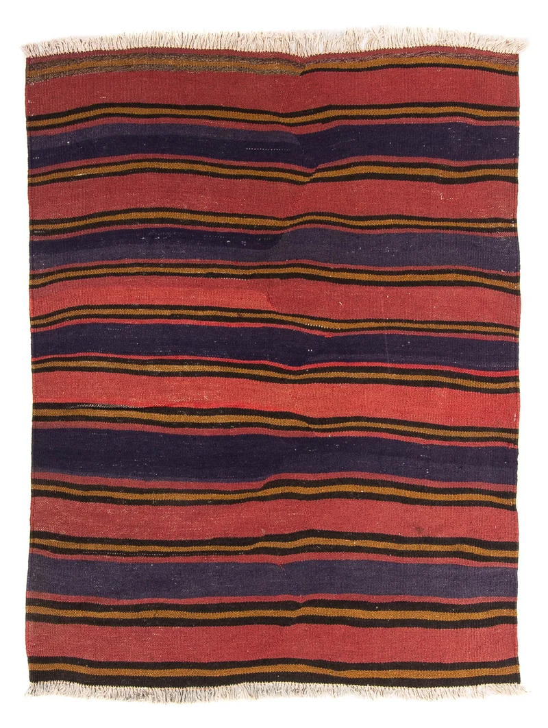 Kelim Teppich Old 130x160cm - mehrfarbig