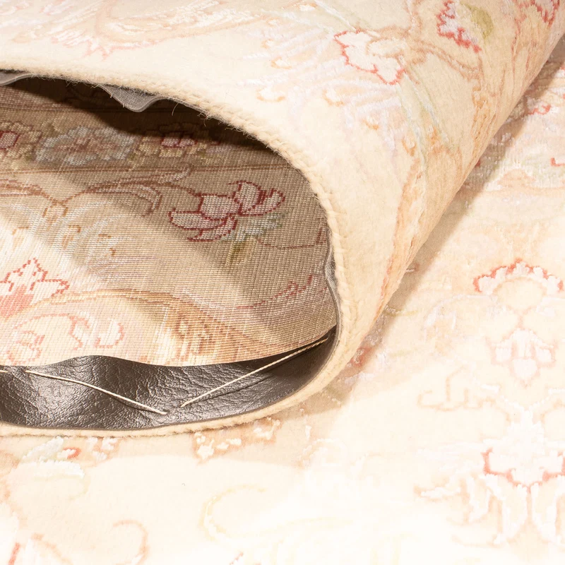 Täbriz - 60 Raj Teppich 150x200cm - Perserteppich - beige