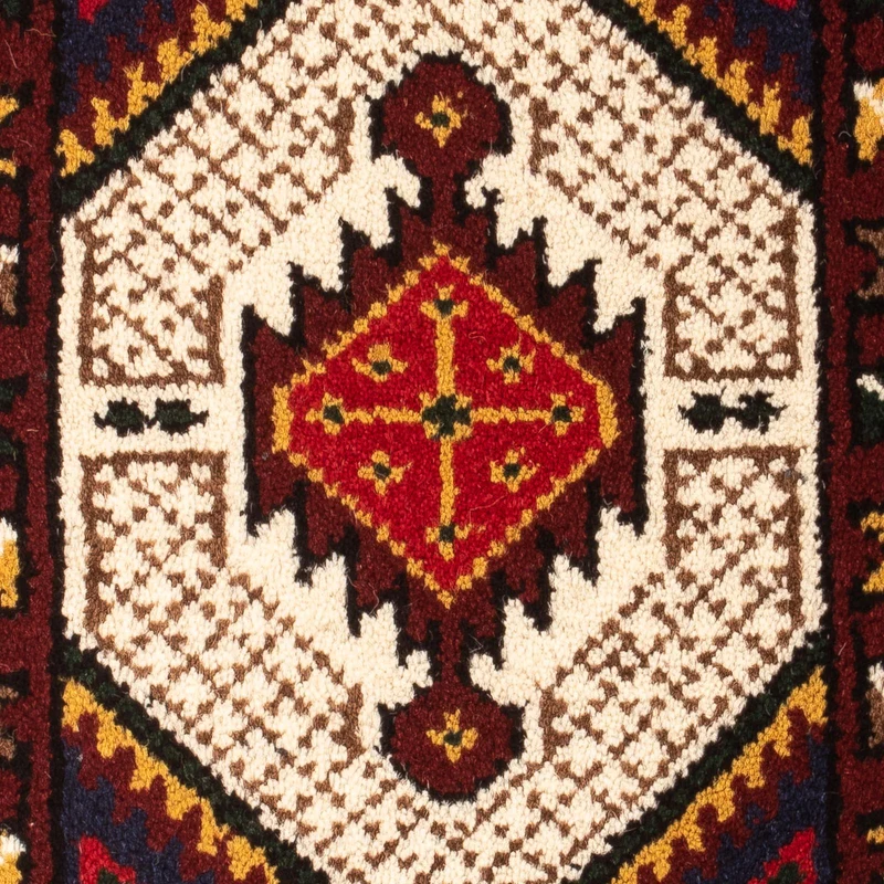 Orientteppich 40 x 60 cm - dunkelrot