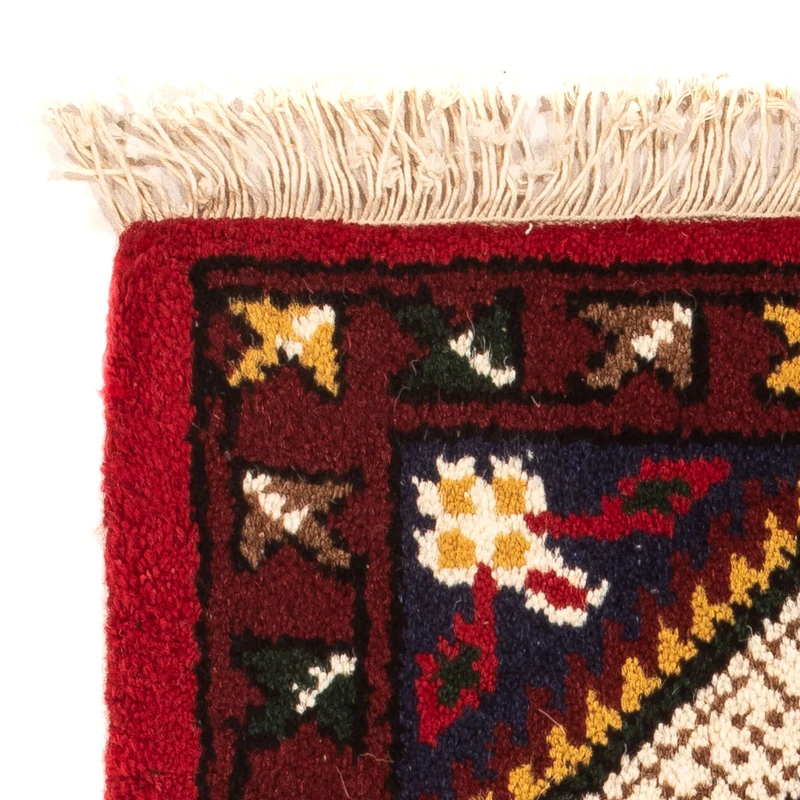 Orientteppich 40 x 60 cm - dunkelrot
