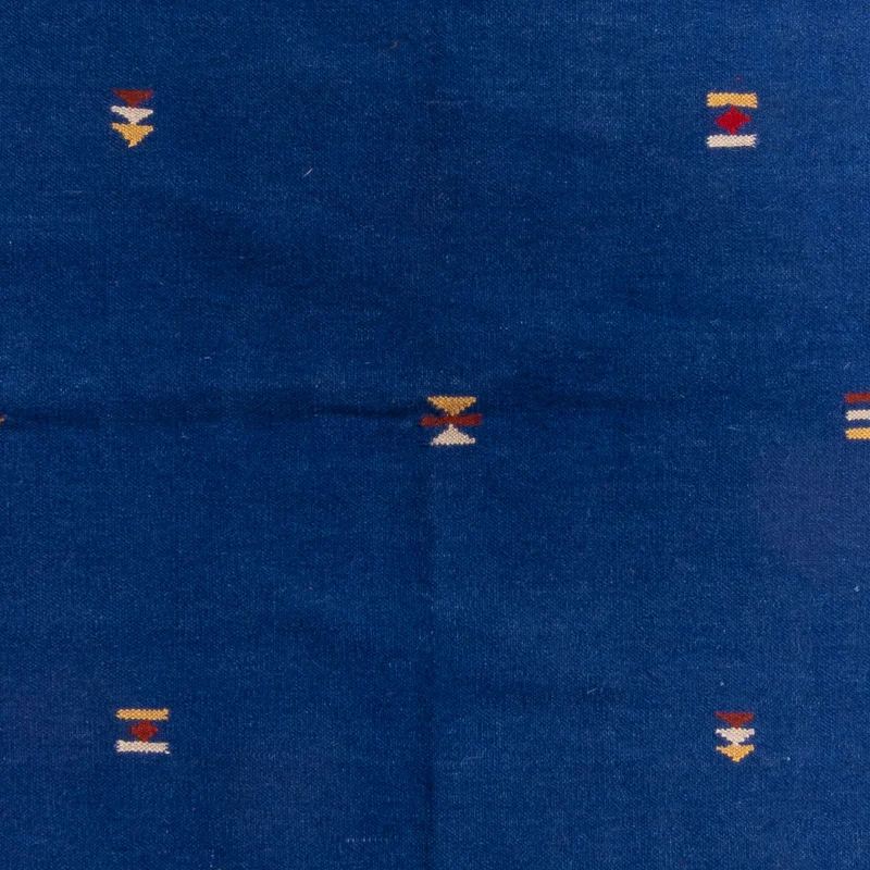 Kelim Modern Teppich 170x240cm - dunkelblau