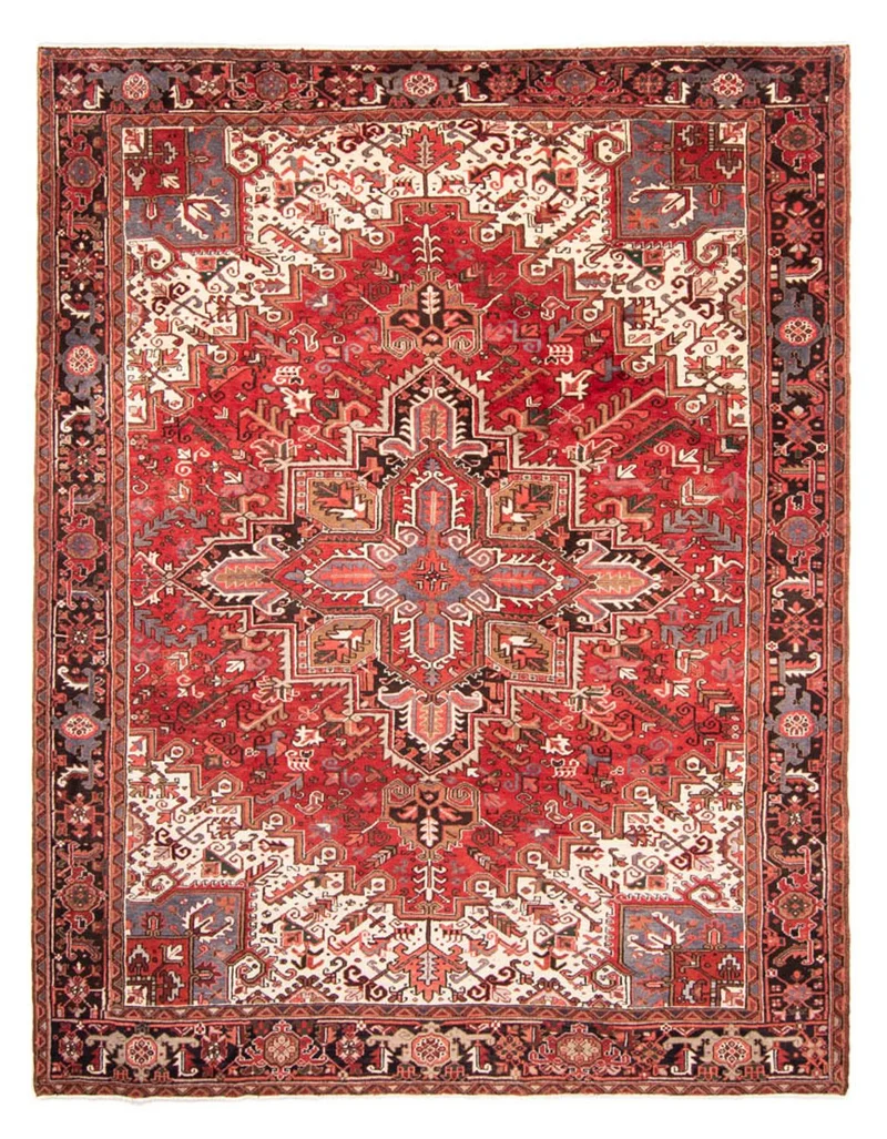 Heriz Teppich 260x340cm - Perserteppich - rot