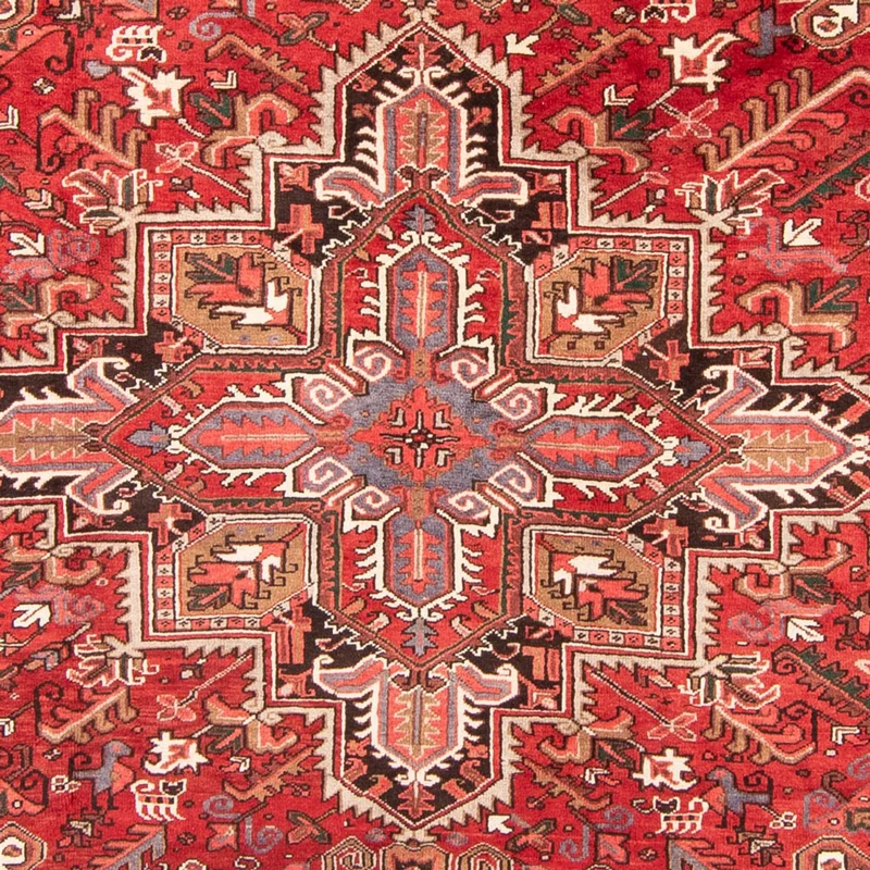 Heriz Teppich 260x340cm - Perserteppich - rot