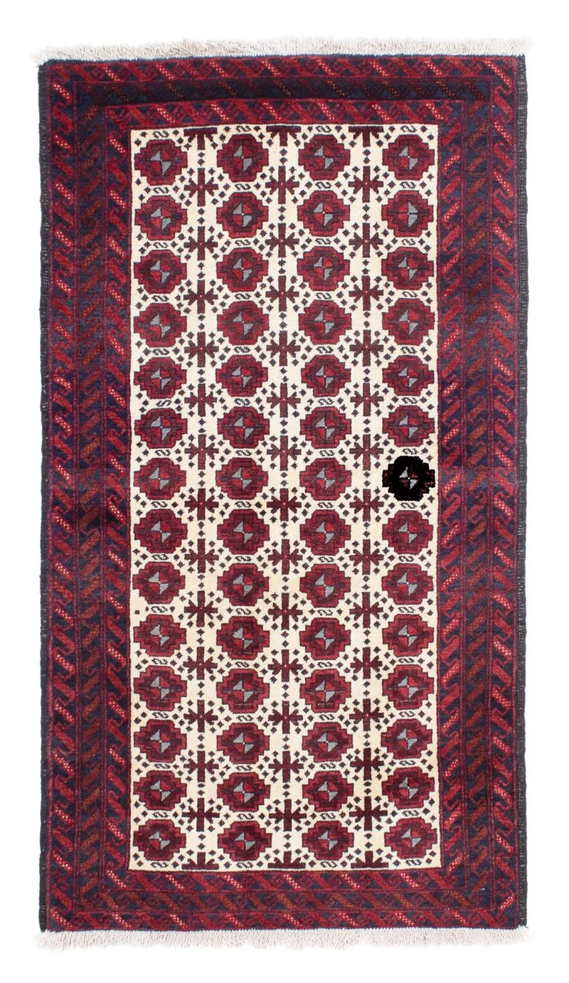Belutsch Teppich 90x157cm - Orientteppich - beige