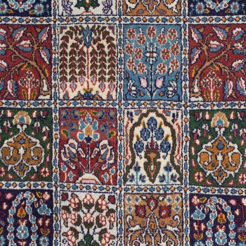 Moud Teppich 98x150cm - Perserteppich - mehrfarbig