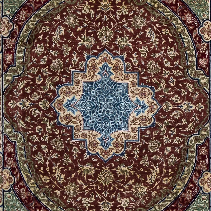 Ghom Teppich 61x90cm - Perserteppich