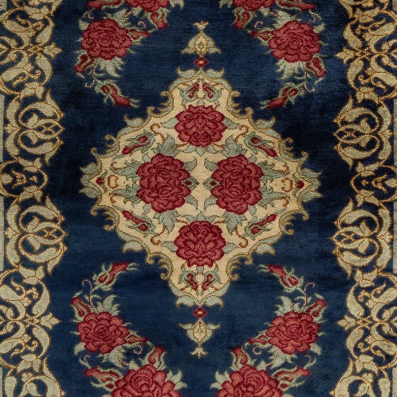 Ghom Teppich 58x77cm - Perserteppich