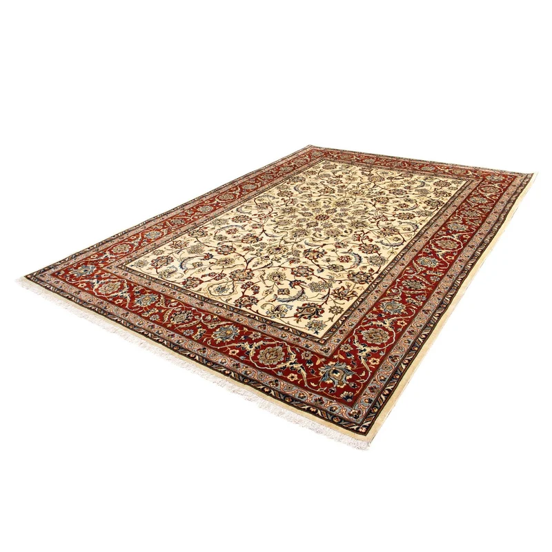 Sarough Teppich 206x298cm - Perserteppich - beige