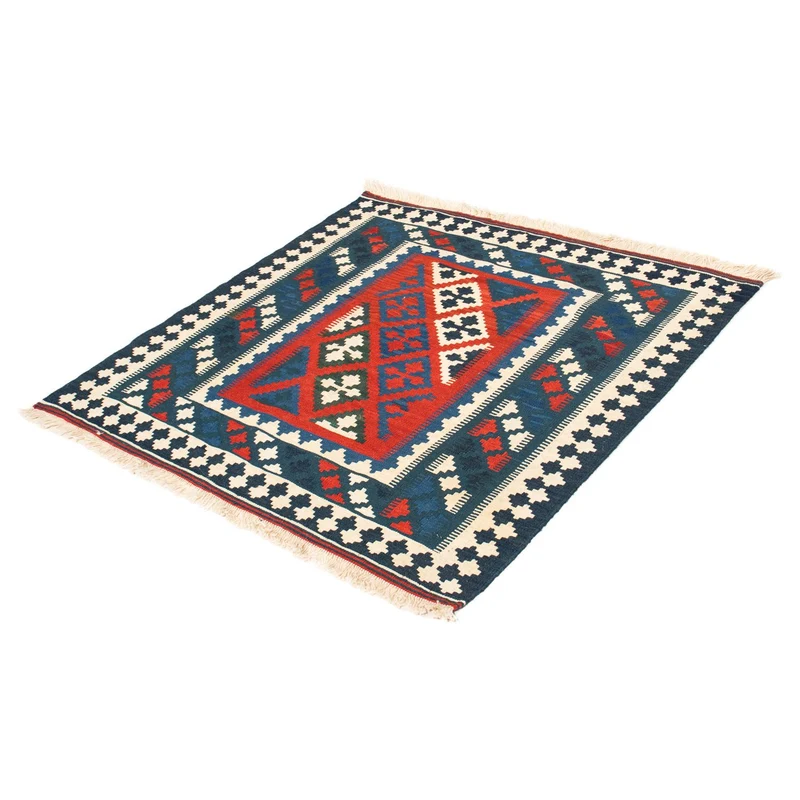 Kelim Fars Teppich 102x105cm - mehrfarbig