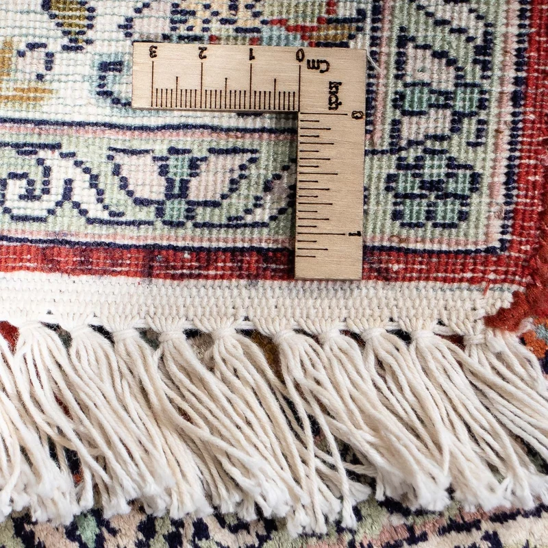 Kaschmar Teppich 63x94cm - Orientteppich - dunkelrot