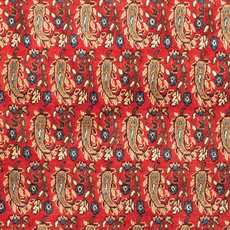 Shiraz Teppich 110x160cm - Perserteppich - dunkelrot