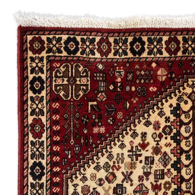 Abadeh Teppich 106x153cm - Perserteppich - beige