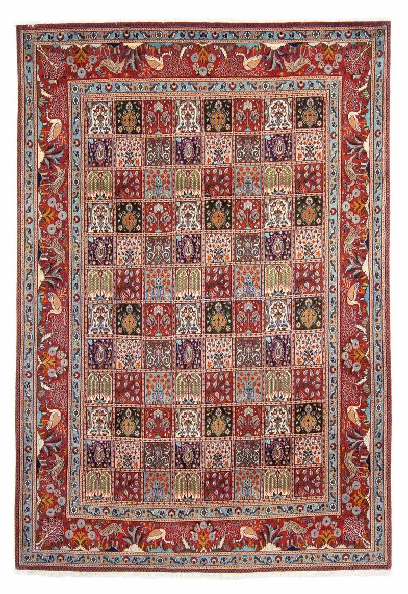 Moud Teppich 200x292cm - Perserteppich - rot