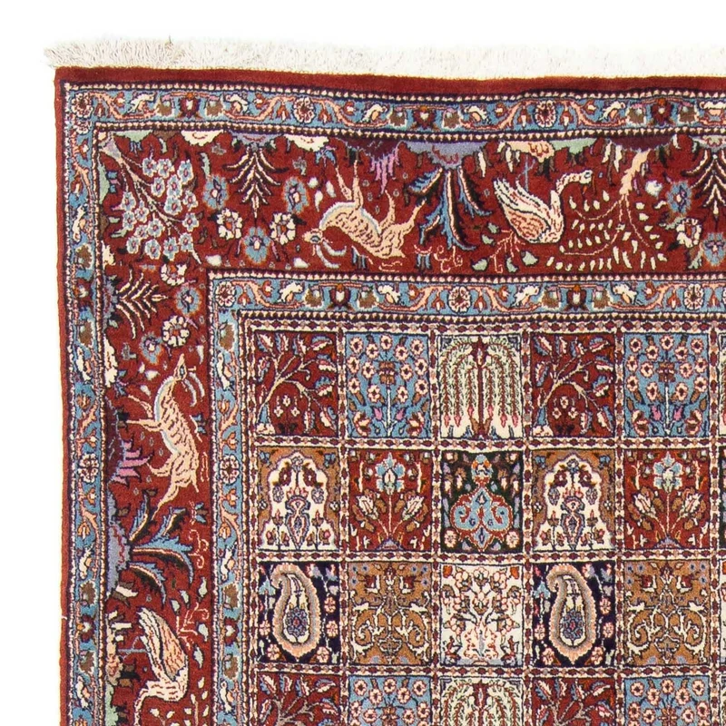 Moud Teppich 195x295cm - Perserteppich - hellrot