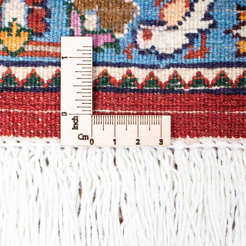Moud Teppich 195x295cm - Perserteppich - hellrot