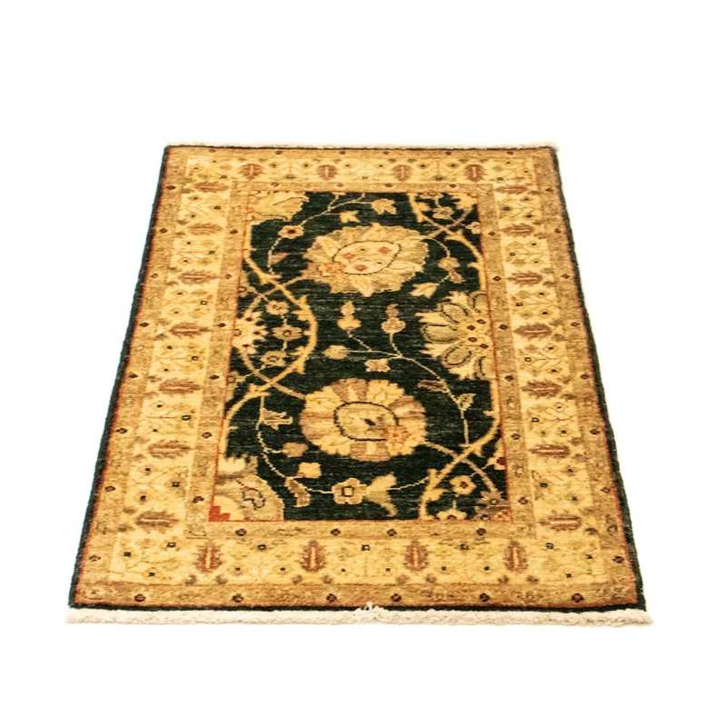 Farahan Teppich 58x85cm - Perserteppich - schwarz