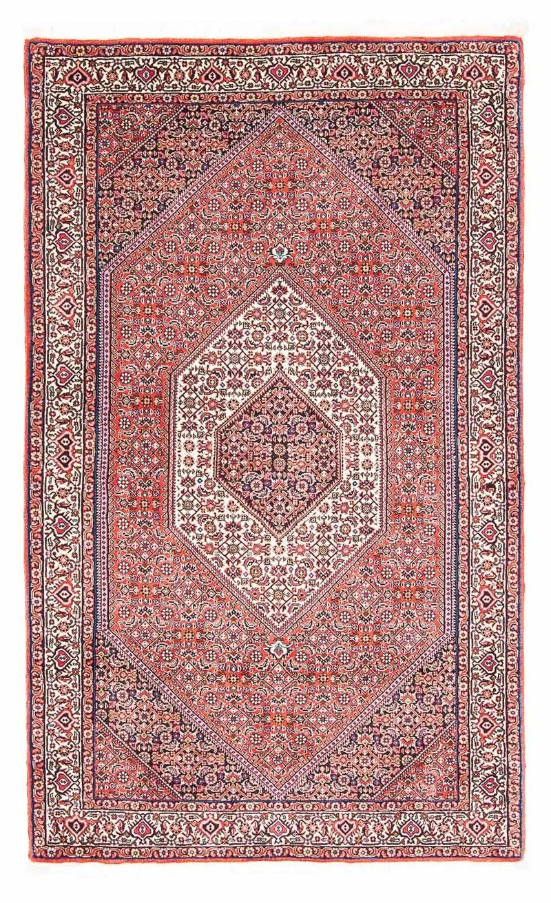 Bidjar Teppich 110x175cm - Perserteppich - hellrot