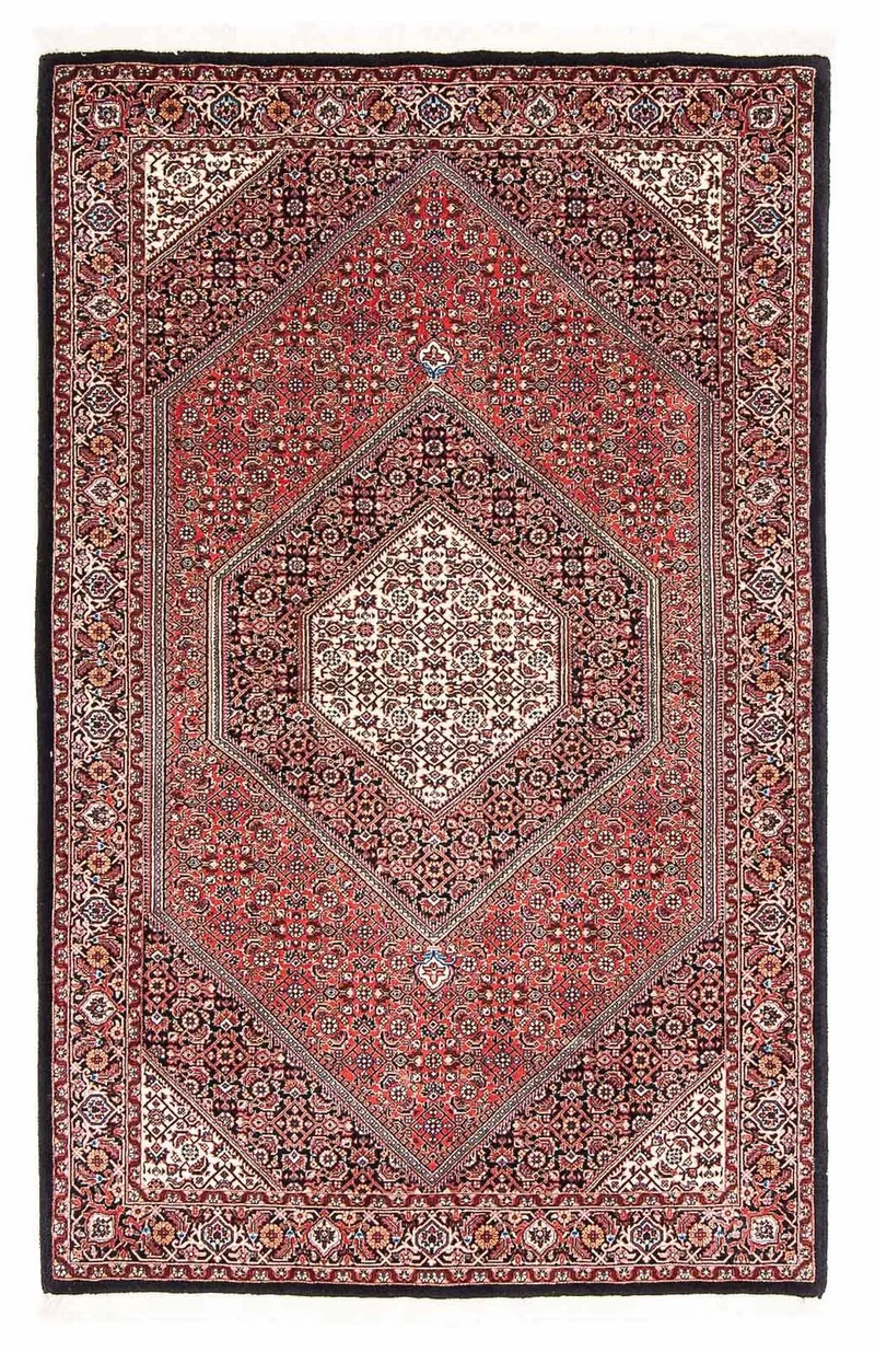 Bidjar Teppich 110x174cm - Perserteppich - hellrot