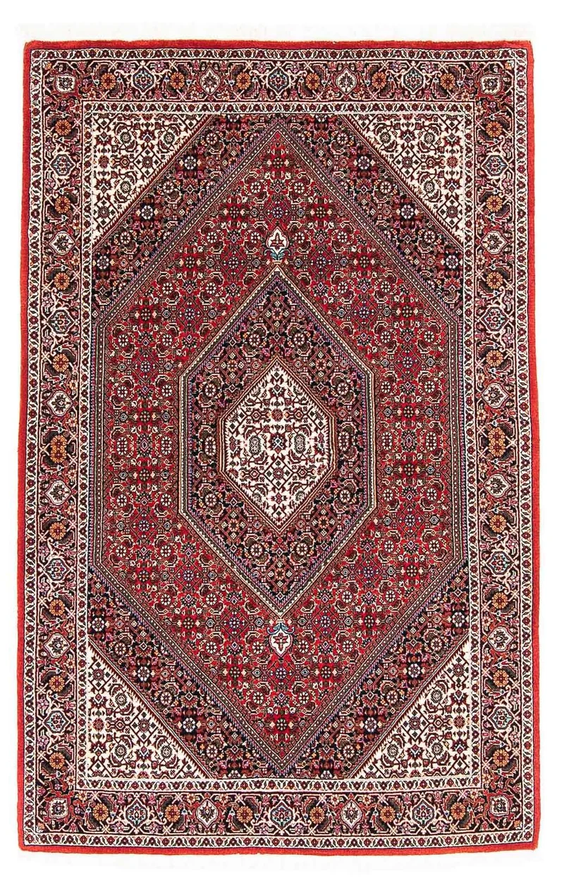 Bidjar Teppich 110x177cm - Perserteppich - rot