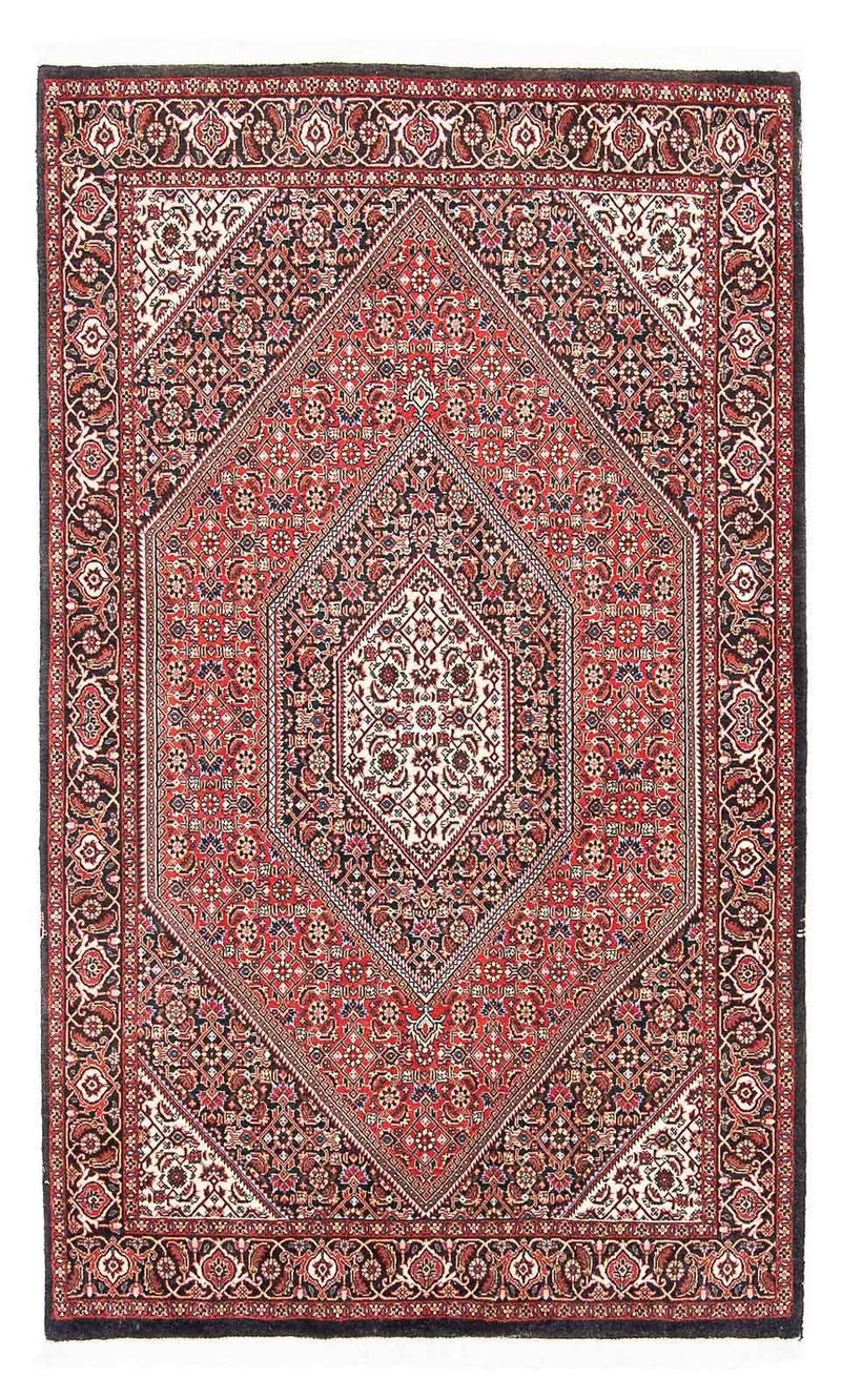 Bidjar Teppich 110x173cm - Perserteppich - hellrot