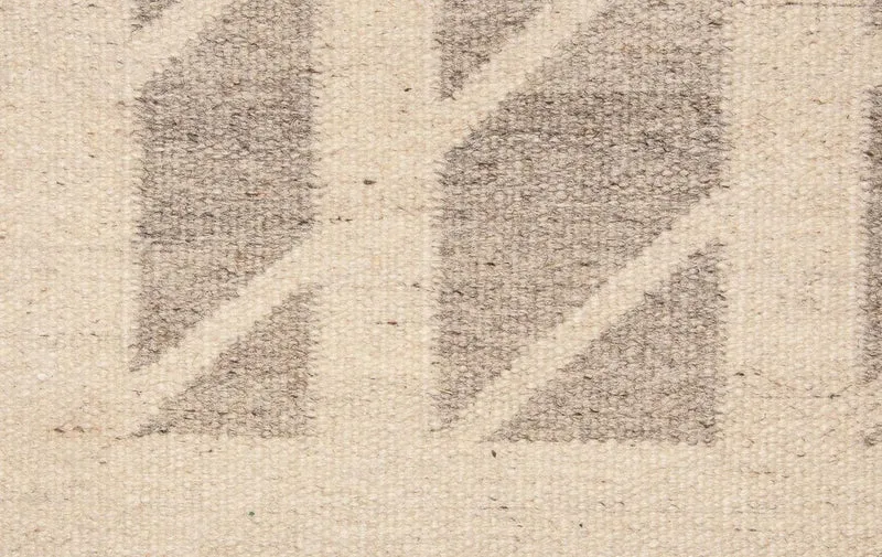 Kelim Modern Teppich 140x200cm - natur
