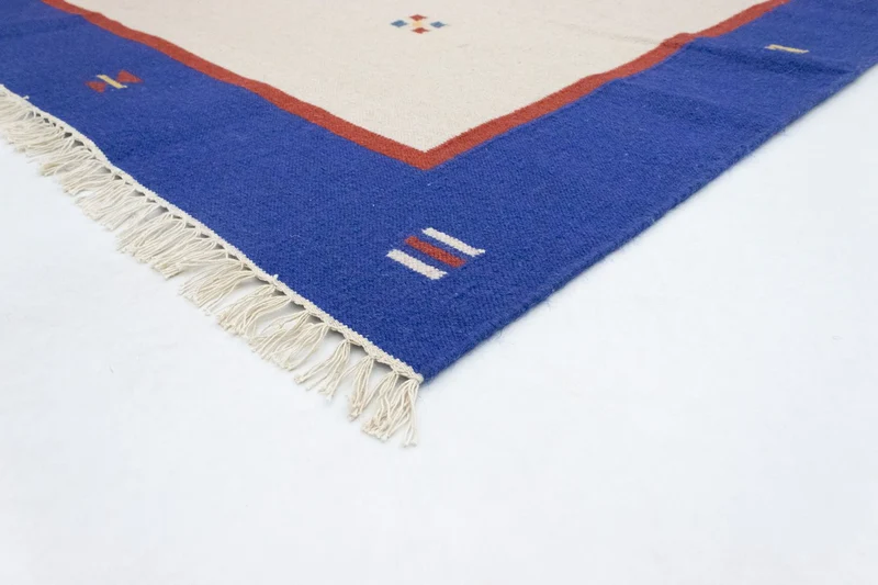 Kelim Modern Teppich 200x300cm - beige