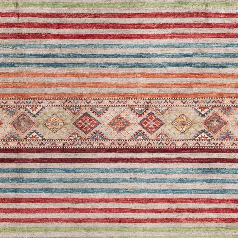 Shal Teppich 206x298cm - Orientteppich - mehrfarbig