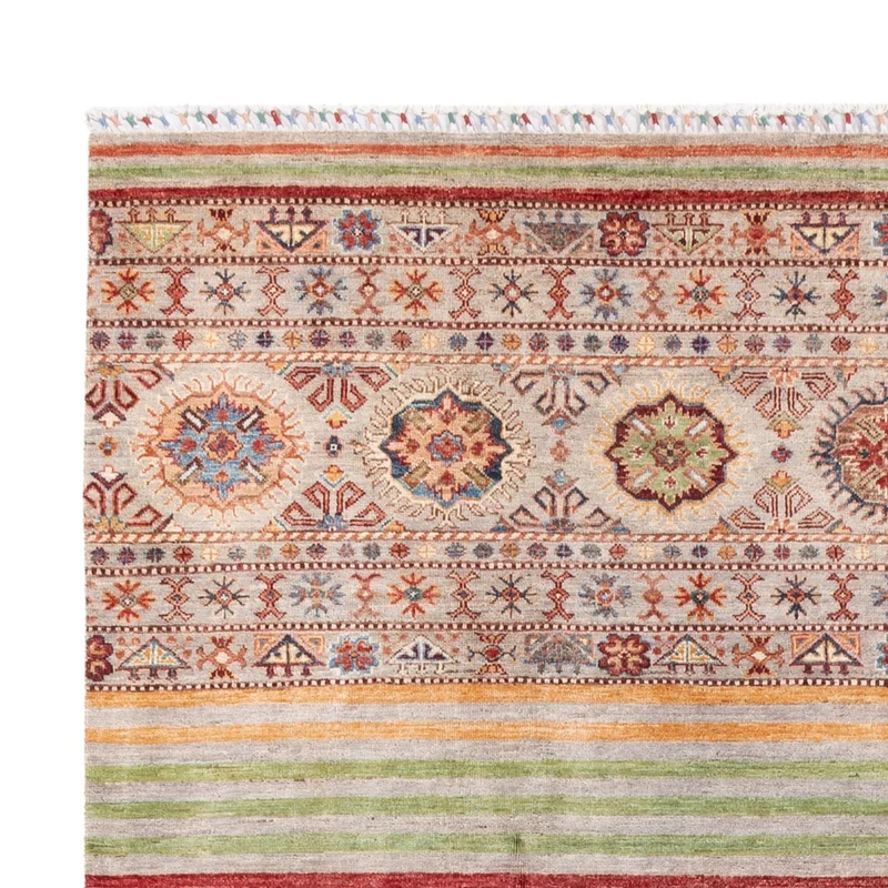 Shal Teppich 206x298cm - Orientteppich - mehrfarbig
