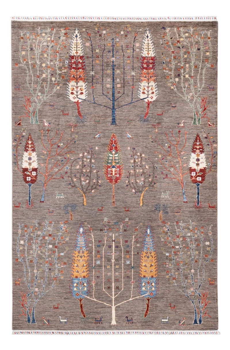 Ariana Teppich 200x298cm - Orientteppich - dunkelbeige