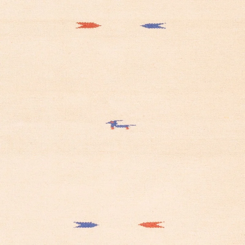 Kelim Teppich - Trendy - 120 x 180 cm - naturweiß