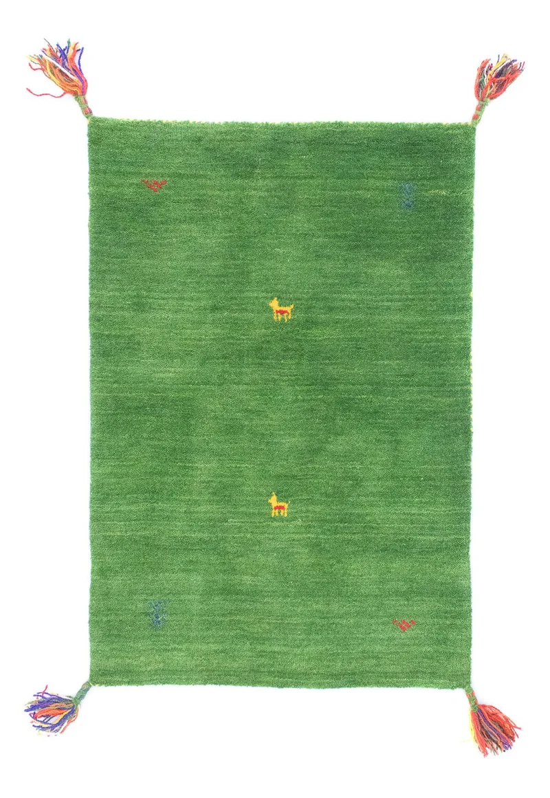 Gabbeh Teppich Agra - Wollteppich