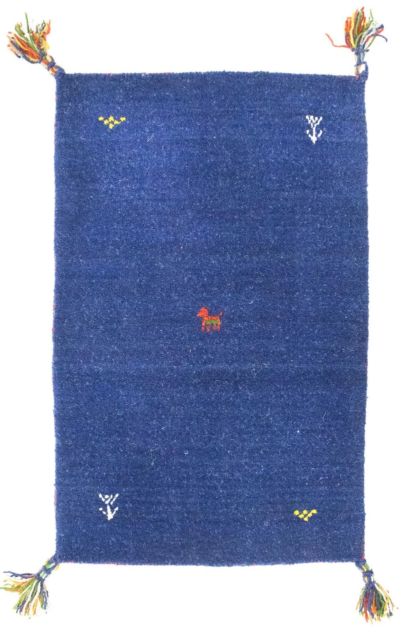 Gabbeh Teppich Agra - Wollteppich