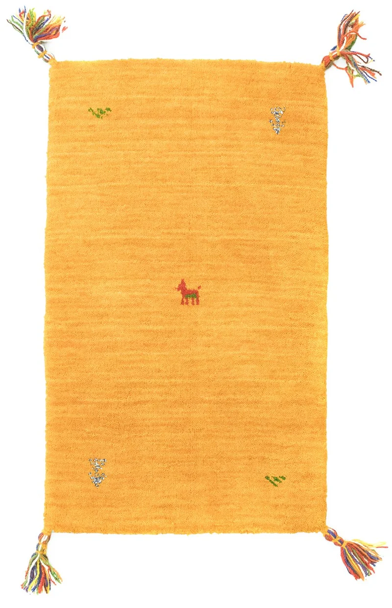 Gabbeh Teppich Agra - Wollteppich