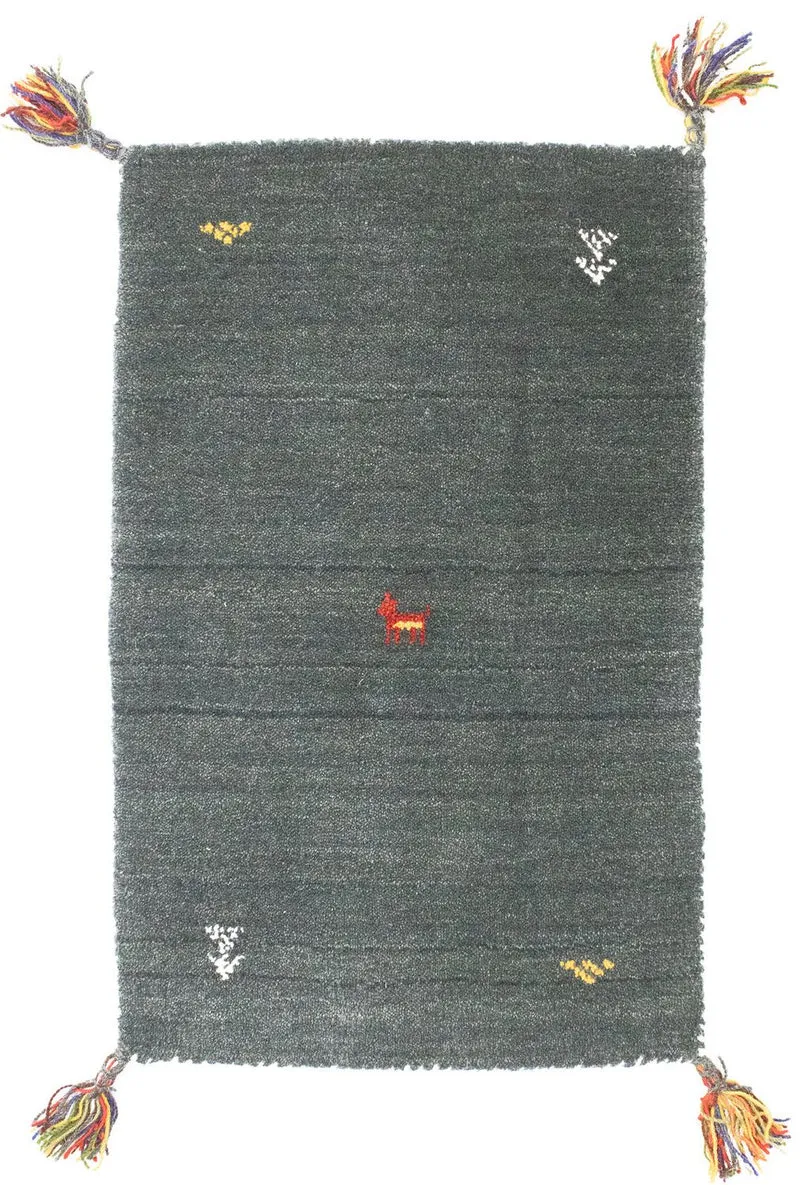 Gabbeh Teppich Agra - Wollteppich