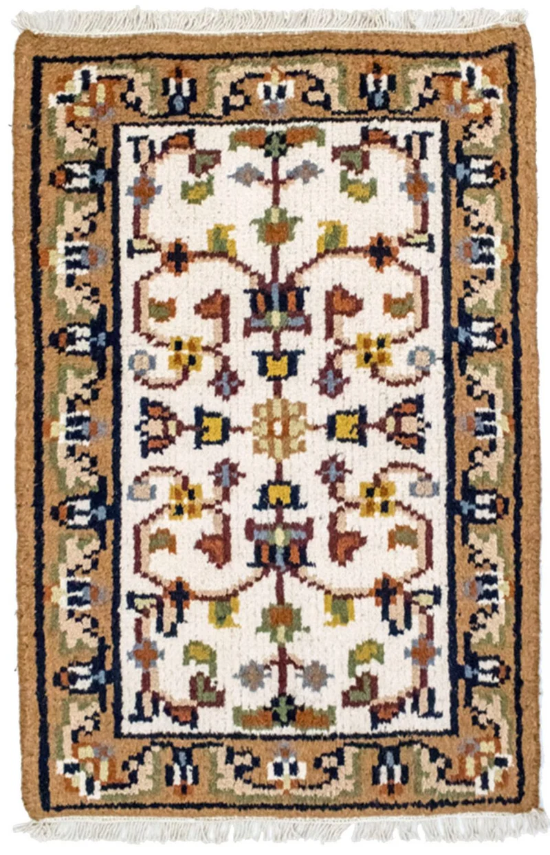 Orientteppich 60 x 90 cm - beige