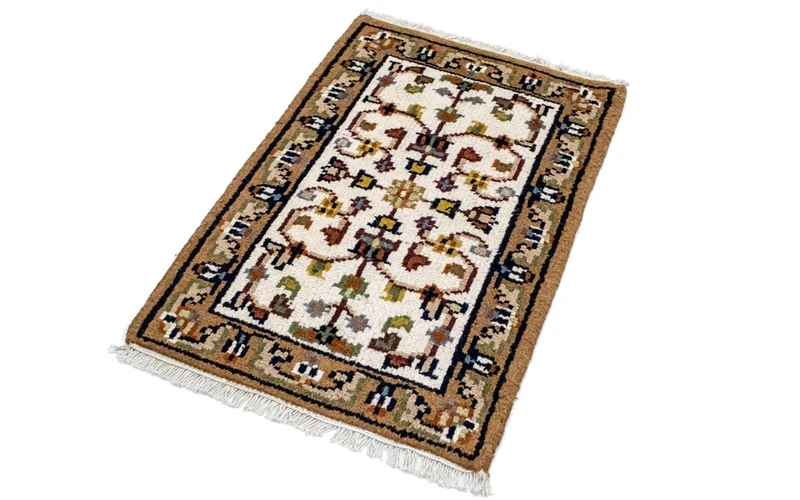 Orientteppich 60 x 90 cm - beige