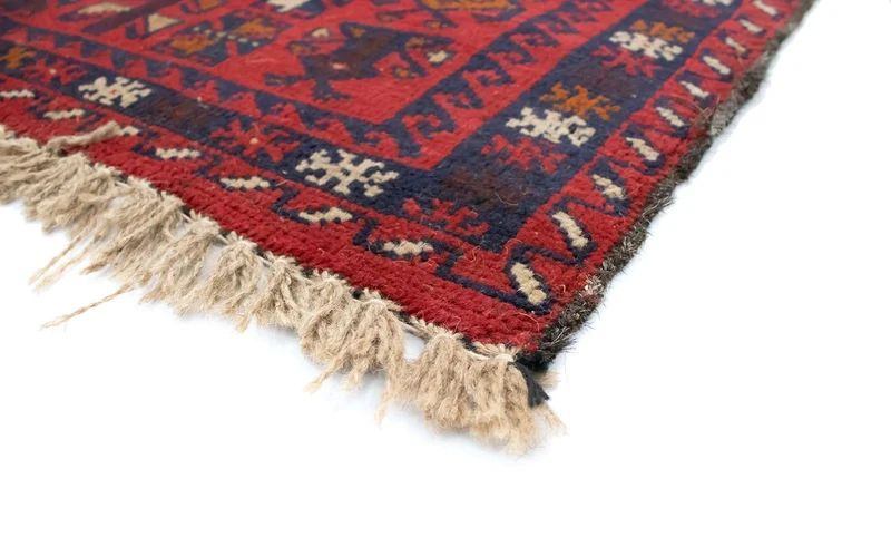 Belutsch Teppich 74x130cm - Orientteppich - rot