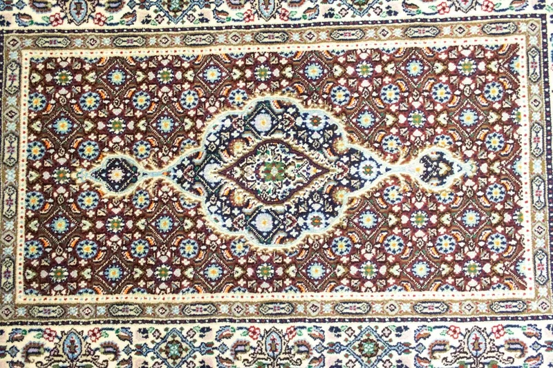 Moud Teppich 80x125cm - Perserteppich - blau