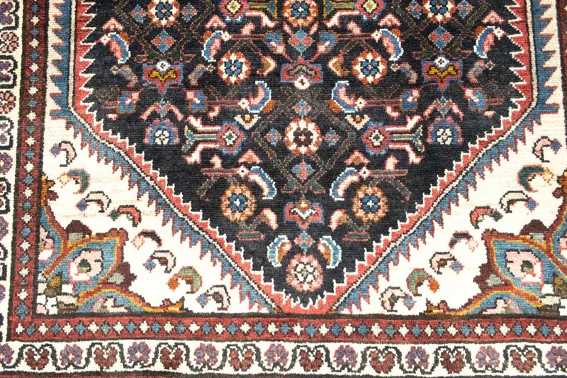 Malayer Teppich 103x150cm - Perserteppich - blau