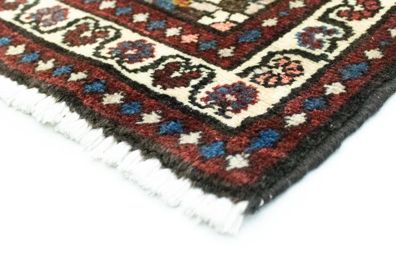 Malayer Teppich 103x150cm - Perserteppich - blau