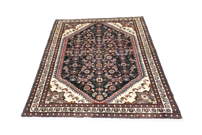 Malayer Teppich 103x150cm - Perserteppich - blau