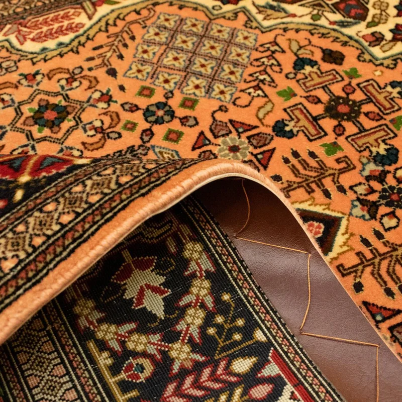 Täbriz - 50 Raj Teppich 102x152cm - Perserteppich - braun