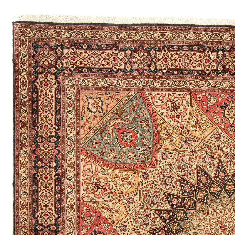 Täbriz - 50 Raj Teppich 250x253cm - Perserteppich - mehrfarbig