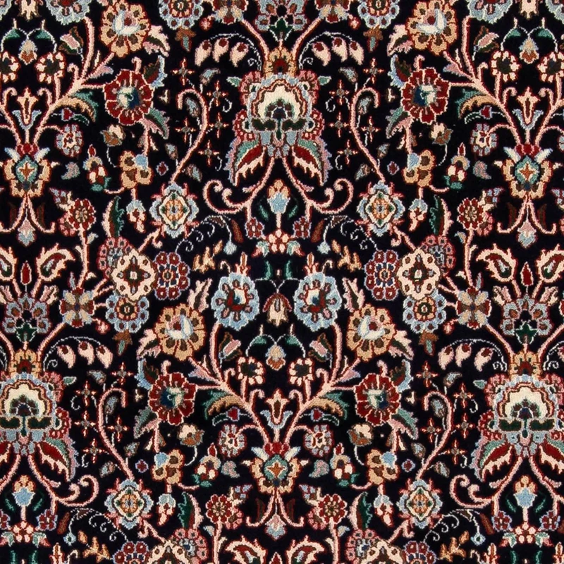 Moud Teppich 181x239cm - Perserteppich - dunkelblau