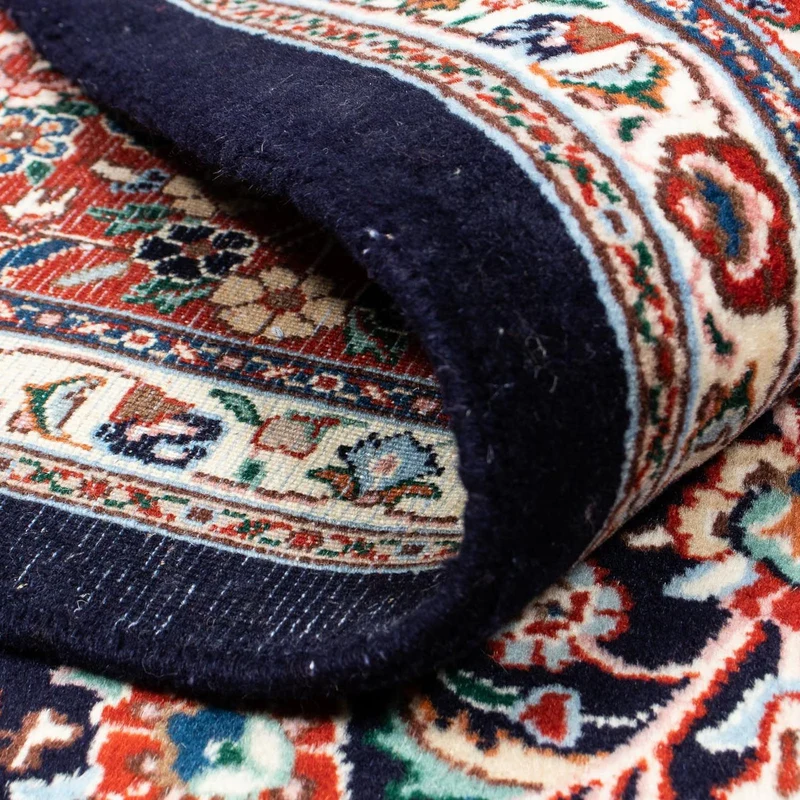 Moud Teppich 181x239cm - Perserteppich - dunkelblau