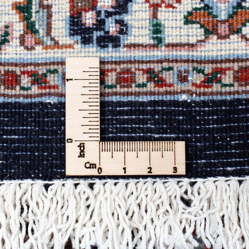 Moud Teppich 181x239cm - Perserteppich - dunkelblau