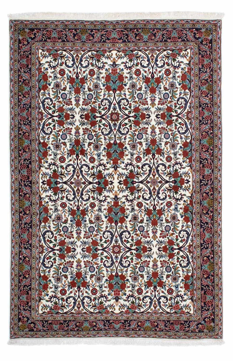 Bidjar Teppich 137x215cm - Perserteppich - beige
